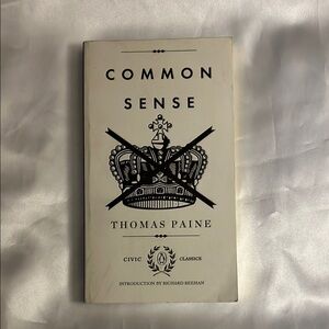 Common Sense by Thomas Paine Book